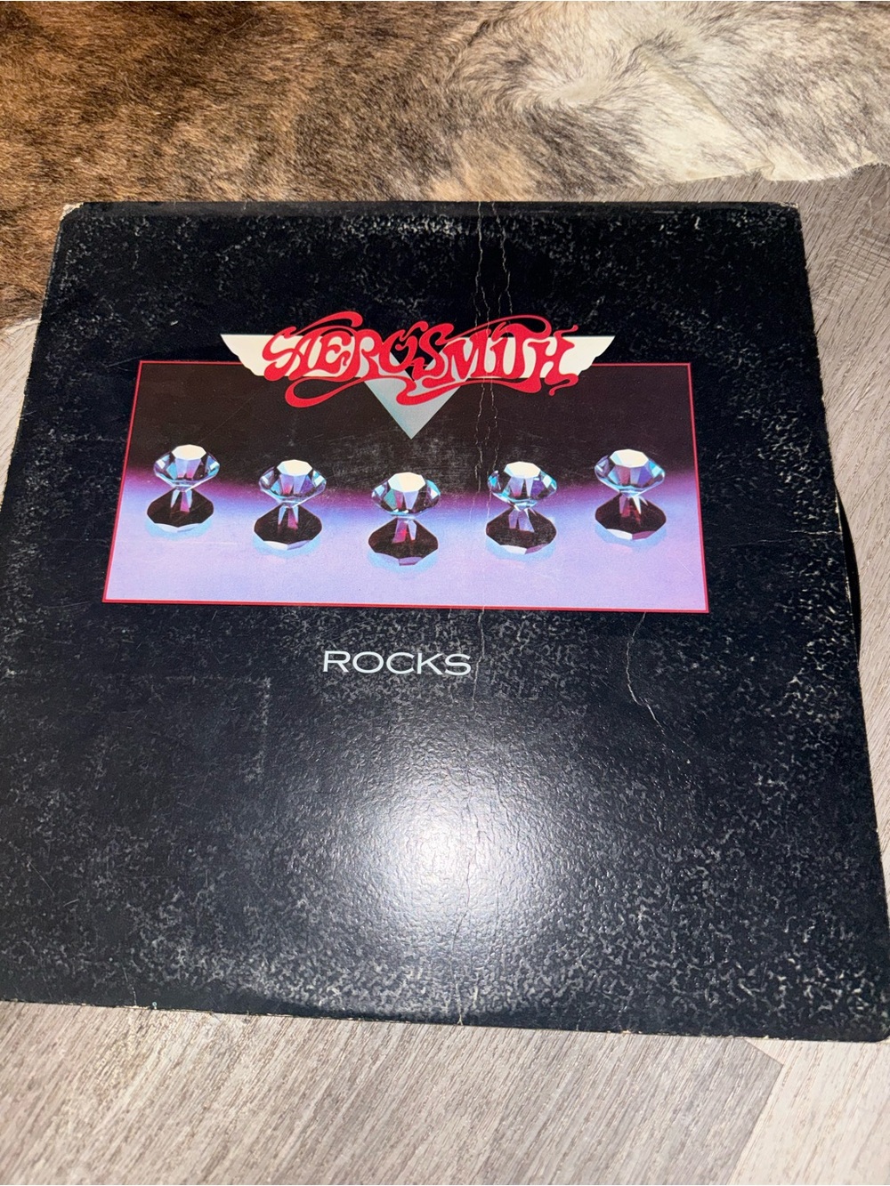 Aerosmith Rocks Vinyl LP 1976 Columbia PC 34165 Classic Rock w/ Inner Sleeve
